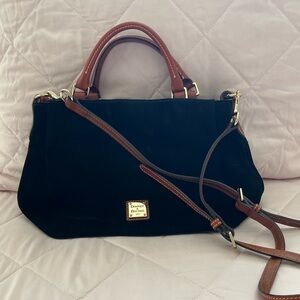 Dooney & Bourke Crossbody black suede